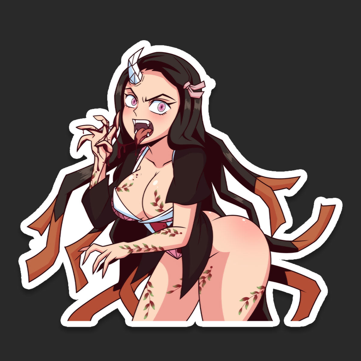 Demon Nezuko Sticker