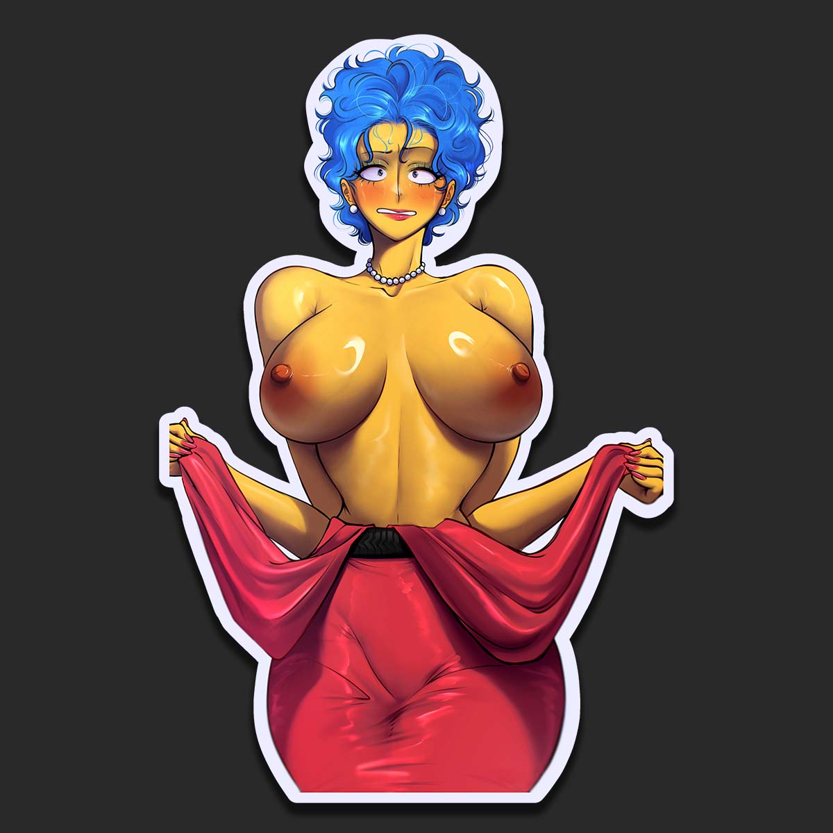 Marge Simpson Sticker