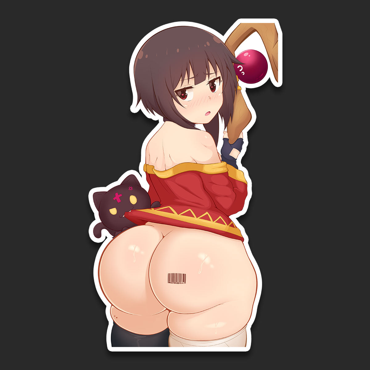 Megumin's Fat Booty Sticker